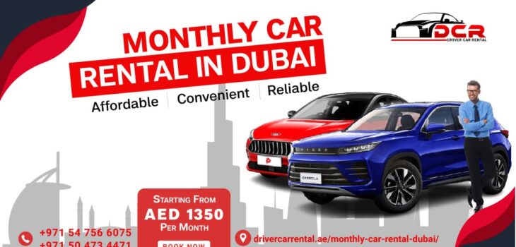 Monthly Car Hire in Dubai with Driver Car Rental