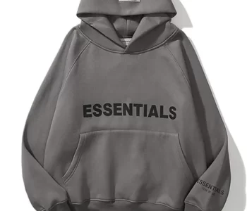 Grey Essentials Hoodie