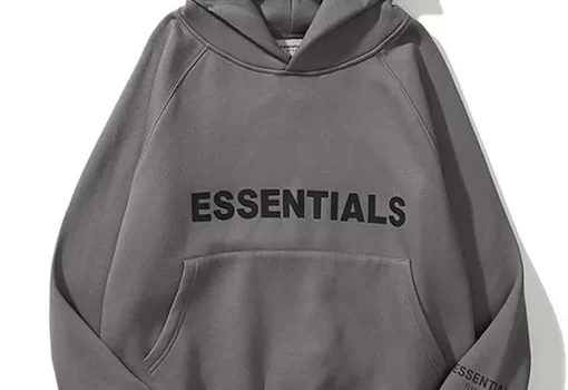 Grey Essentials Hoodie