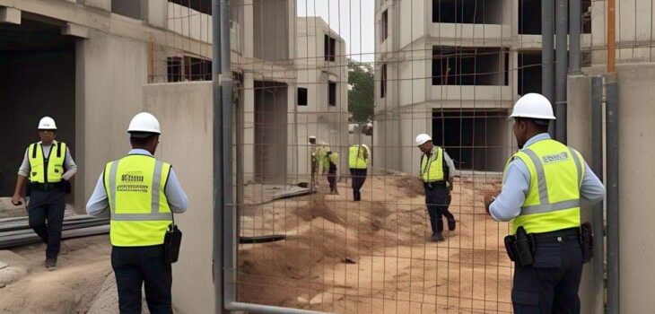 The Critical Role of Security Guards in Ensuring Construction Site Safety