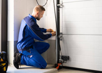 New garage door installation