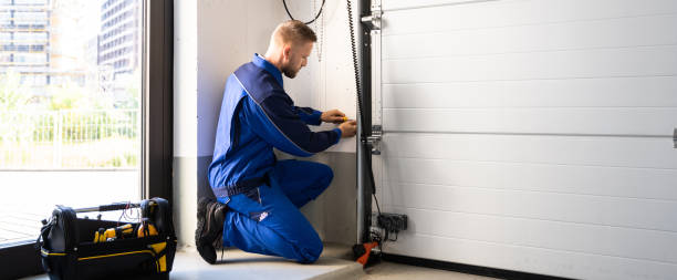 New garage door installation