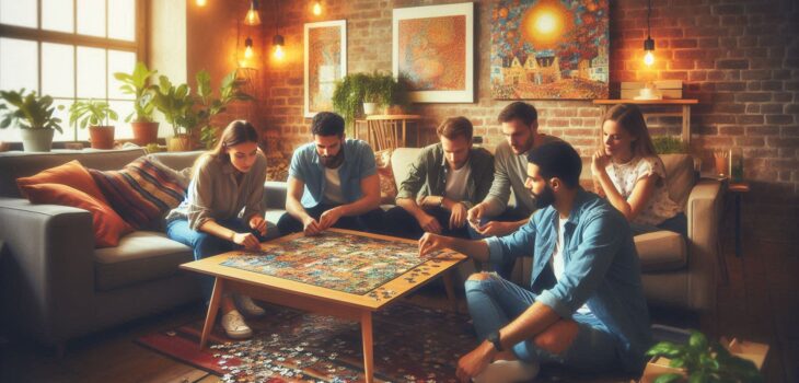 how to solve a jigsaw puzzle