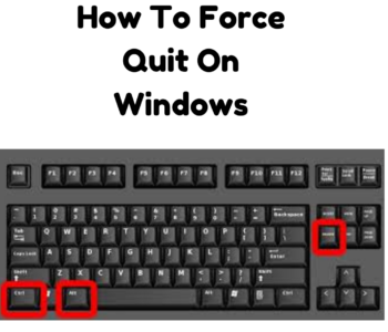 How To Force Quit On Windows