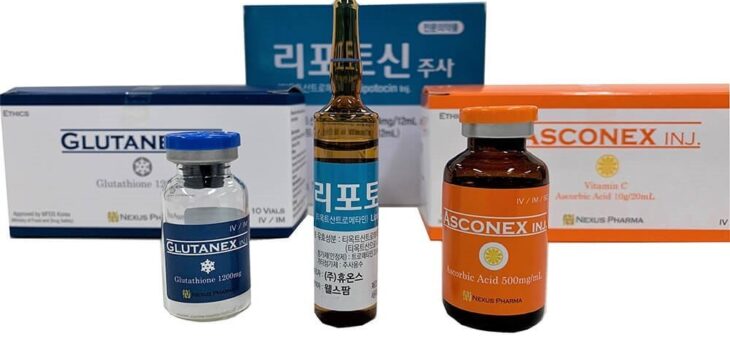 injection packages with vials