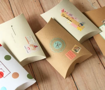 pillow boxes