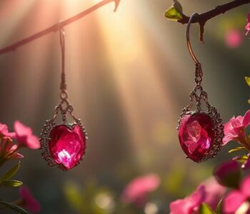 Rhodochrosite Earrings