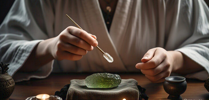 How to Cleanse and Charge Your Moldavite Gemstone for Maximum Energy