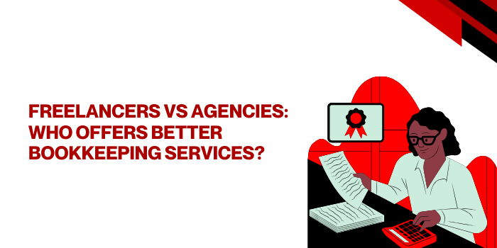 Freelancer and agency professionals offering bookkeeping services in India at work