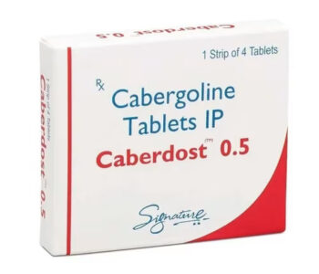 Caberdost 0.5 mg, a cabergoline-based medication, is primarily prescribed to manage conditions caused by elevated prolactin levels—such as hyperprolactinemia, infertility, and pituitary tumors.