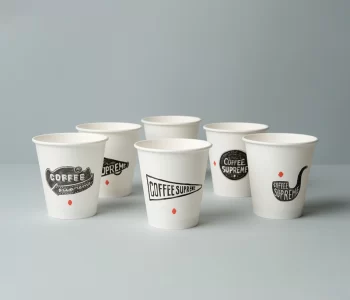 Branded paper cups