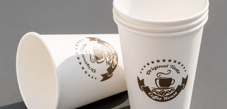 branded coffee cups