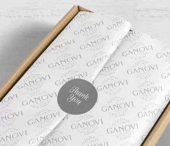 Printed tissue paper