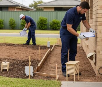 Professional termite control service in Dandenong inspecting home timber and foundations for termite activity and long-term protection